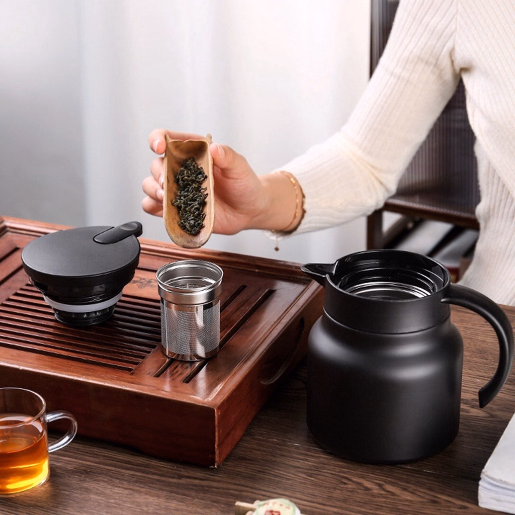 Bình Pha Trà Giữ Nhiệt 1000Ml - Gdn - Ảnh 3