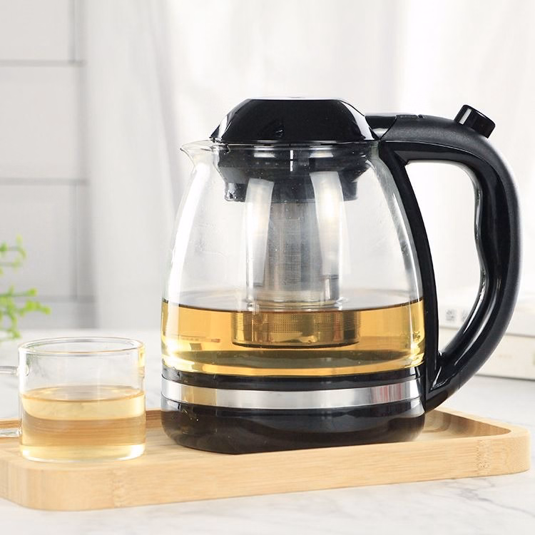 Bộ Bình/Ấm Chén Trà Có Khay Lọc 5 Món - Gdn - Ảnh 3