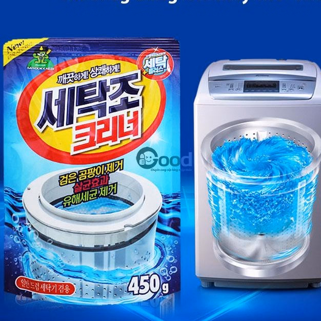Bột Tẩy Lồng Vệ Sinh Máy Giặt 450G Mẫu Mới - Gdn - Ảnh 3
