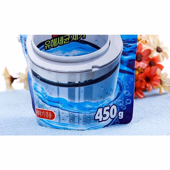 Bột Tẩy Lồng Vệ Sinh Máy Giặt 450G Mẫu Mới - Gdn - Ảnh 2