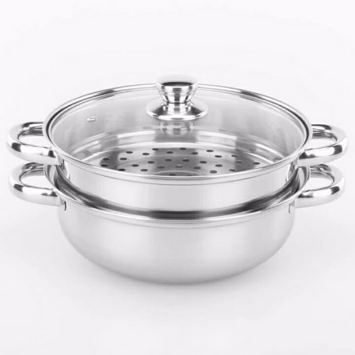 Bộ Nồi Hấp Pot 2 Tầng 28Cm - Gdn - Ảnh 3