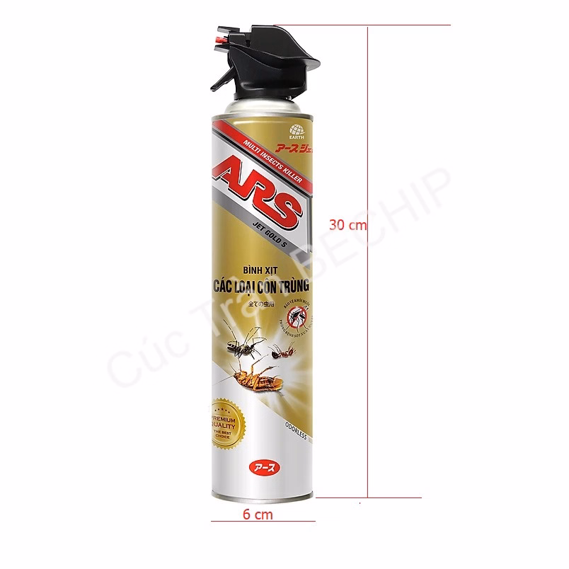Bình Xịt Côn Trùng Ars 600Ml Ctb201 - Bechip - Ảnh 6