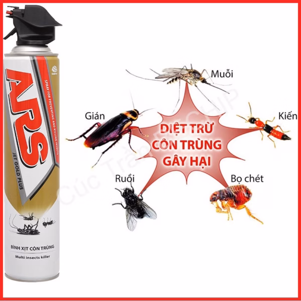 Bình Xịt Côn Trùng Ars 600Ml Ctb201 - Bechip - Ảnh 4