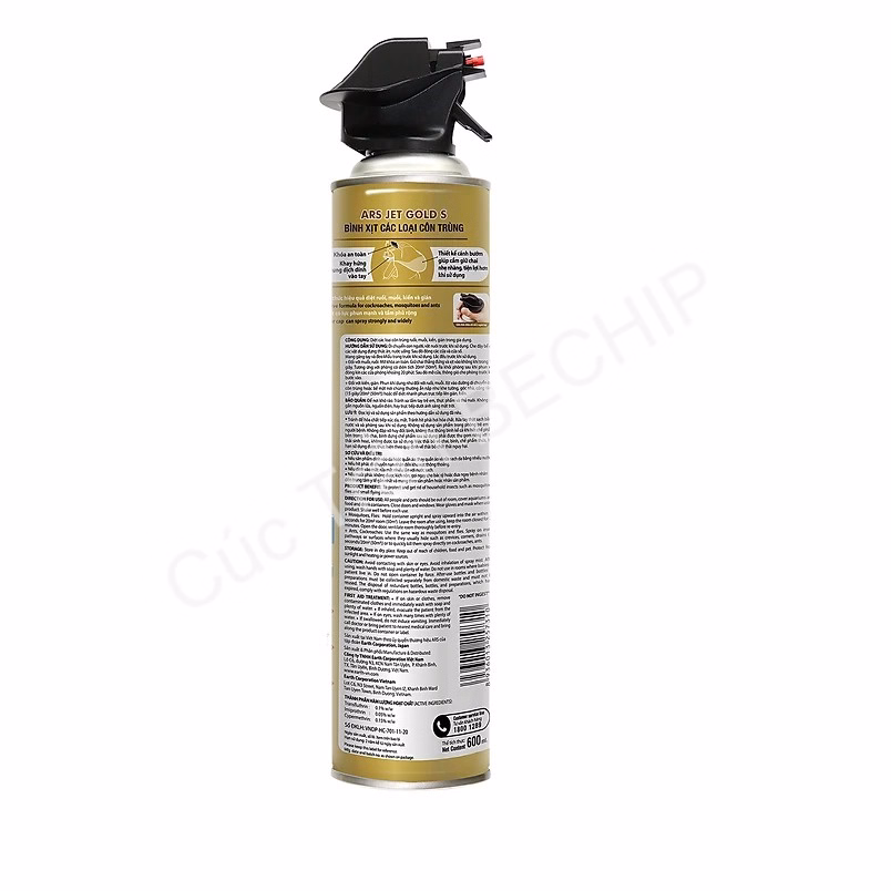 Bình Xịt Côn Trùng Ars 600Ml Ctb201 - Bechip - Ảnh 5