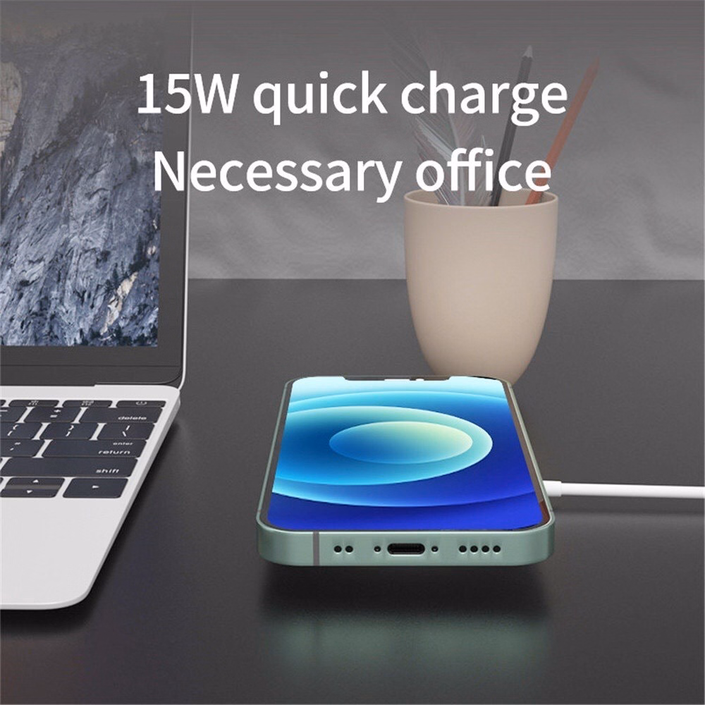 Đế Sạc Không Dây Apple 15W - Silver - Ảnh 5