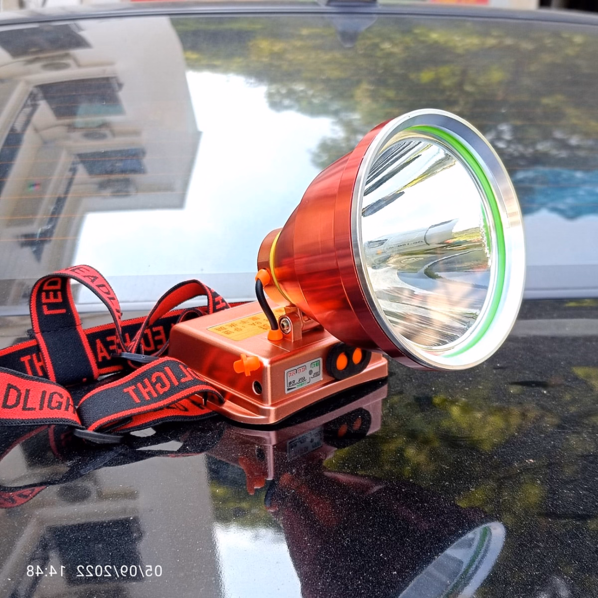 Đèn Pin Đội Đầu Siêu Sáng A9 Chiếu Xa 700M, Chống Nước, Pin Trâu Sử Dụng 8 Đến 10 Tiếng, Đèn Đội Đầu A9 Chóa Lớn 10Cm Gd041 - Lady'S Passion