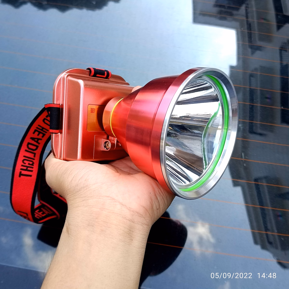 Đèn Pin Đội Đầu Siêu Sáng A9 Chiếu Xa 700M, Chống Nước, Pin Trâu Sử Dụng 8 Đến 10 Tiếng, Đèn Đội Đầu A9 Chóa Lớn 10Cm Gd041 - Lady'S Passion - Ảnh 7