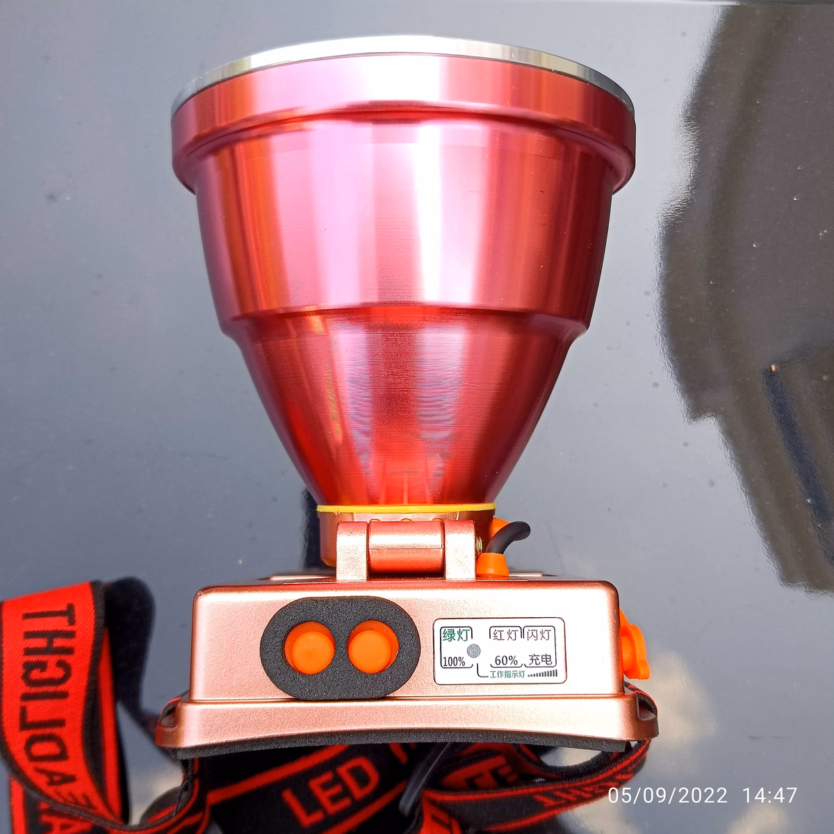 Đèn Pin Đội Đầu Siêu Sáng A9 Chiếu Xa 700M, Chống Nước, Pin Trâu Sử Dụng 8 Đến 10 Tiếng, Đèn Đội Đầu A9 Chóa Lớn 10Cm Gd041 - Lady'S Passion - Ảnh 8