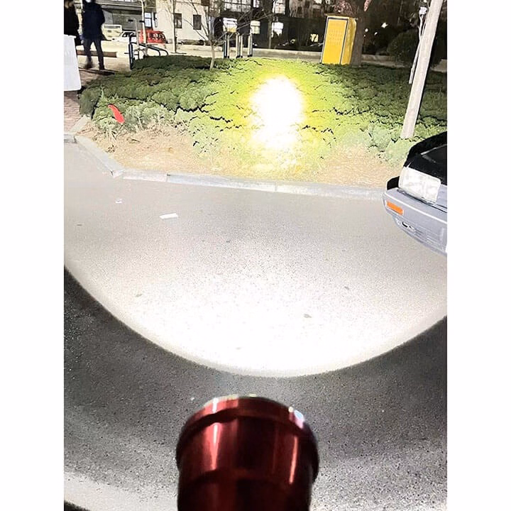 Đèn Pin Đội Đầu Siêu Sáng A9 Chiếu Xa 700M, Chống Nước, Pin Trâu Sử Dụng 8 Đến 10 Tiếng, Đèn Đội Đầu A9 Chóa Lớn 10Cm Gd041 - Lady'S Passion - Ảnh 4