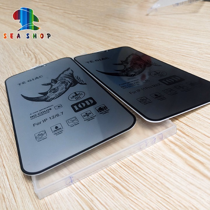 Kính Chống Nhìn Trộm Samsung A02, A02S, A03, A03S, A03 Core, A04, A04S - Hiệu Tê Giác - Full Màn Hình , Cảm Ứng Mượt Mà - Seashop - Ảnh 2