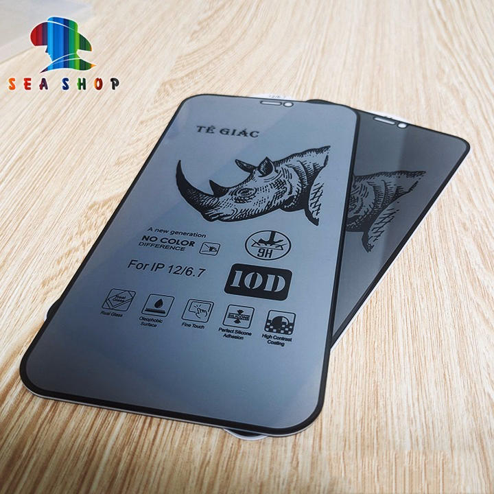 Kính Chống Nhìn Trộm Samsung A21, A22 4G, A31, A32, A33 - Hiệu Tê Giác - Full Màn Hình , Cảm Ứng Mượt Mà - Seashop - Ảnh 4