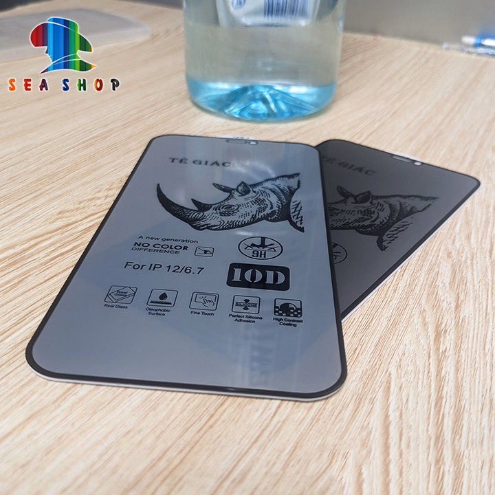 Kính Chống Nhìn Trộm Oppo A73, R17 Pro, K5 - Hiệu Tê Giác - Full Màn Hình , Cảm Ứng Mượt Mà, Độ Cứng 9H - Seashop