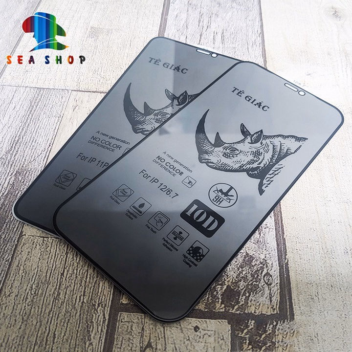 Kính Chống Nhìn Trộm Oppo A53S, A56, A57, A58, A97 (4G -5G) - Hiệu Tê Giác - Full Màn Hình , Cảm Ứng Mượt Mà, Độ Cứng 9H - Seashop - Ảnh 4