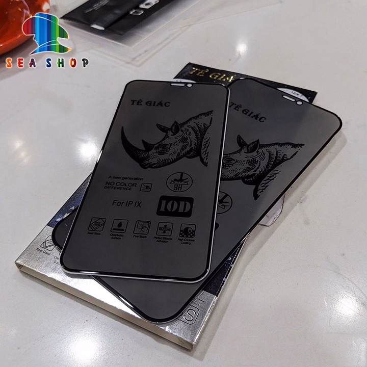 Kính Chống Nhìn Trộm Realme Xt, X2 - Hiệu Tê Giác - Full Màn Hình , Cảm Ứng Mượt Mà, Độ Cứng 9H - Seashop - Ảnh 2