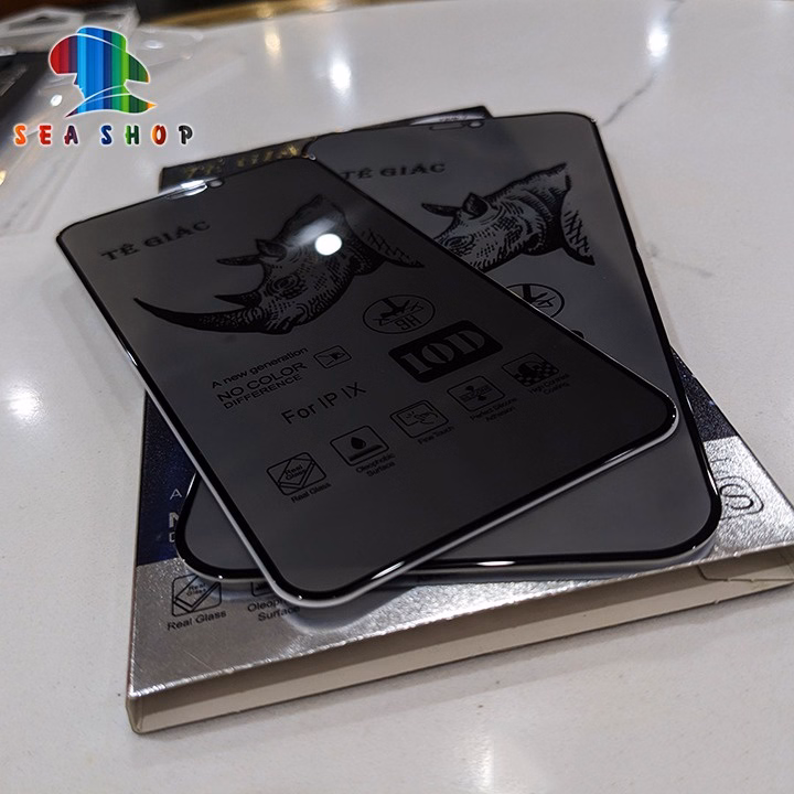 Kính Chống Nhìn Trộm Realme 5, 5S, 5I, 6I - Hiệu Tê Giác - Full Màn Hình , Cảm Ứng Mượt Mà, Độ Cứng 9H - Seashop - Ảnh 3