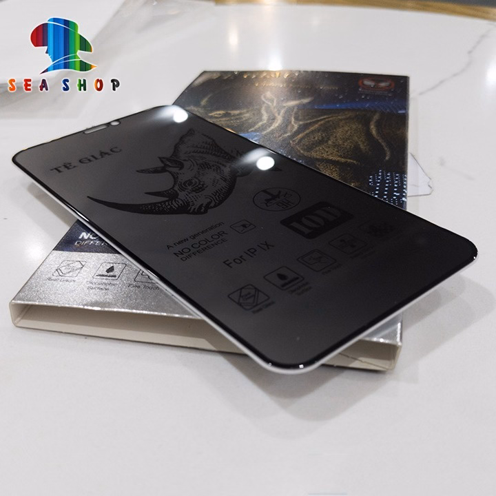 Kính Chống Nhìn Trộm Realme C3, C3I, C11, C12, C15, C21, C21Y - Hiệu Tê Giác - Full Màn Hình , Cảm Ứng Mượt Mà, Độ Cứng 9H - Seashop - Ảnh 5