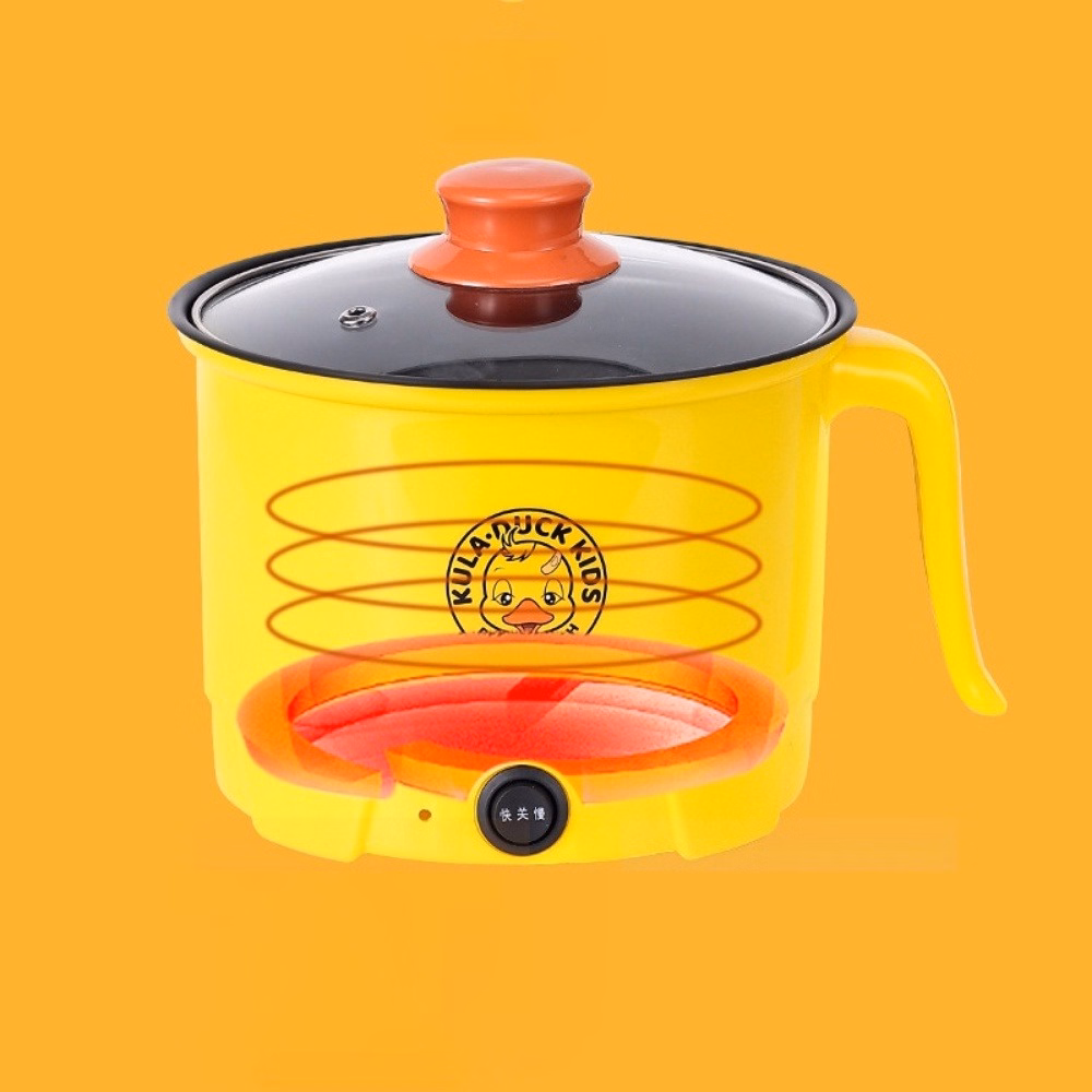 Nồi Lẩu Hấp Có Tay Cầm Vịt Vàng - Su - Ảnh 9