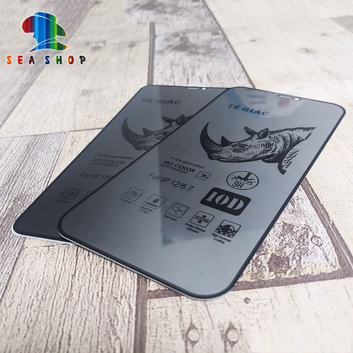 Kính Chống Nhìn Trộm Xiaomi Mi 7, 8, 9, Note 7, 7 Pro- Hiệu Tê Giác - Full Màn Hình , Cảm Ứng Mượt Mà, Độ Cứng 9H - Seashop - Ảnh 4