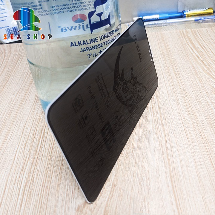 Kính Chống Nhìn Trộm Vivo Y1S, Y91, Y91C, Y93, Y97- Hiệu Tê Giác - Full Màn Hình , Cảm Ứng Mượt Mà, Độ Cứng 9H - Seashop - Ảnh 3