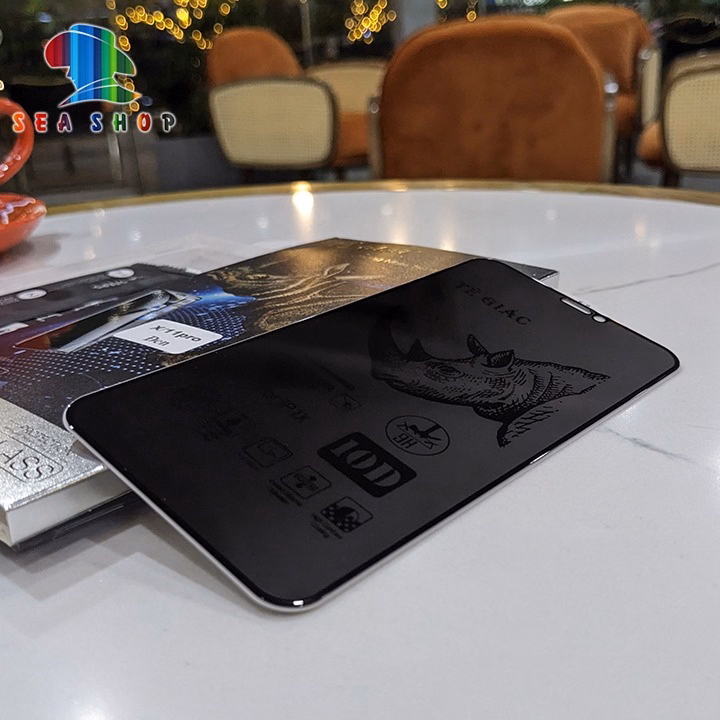 Kính Chống Nhìn Trộm Vivo V21, S1, S1 Pro, U10- Hiệu Tê Giác - Full Màn Hình , Cảm Ứng Mượt Mà, Độ Cứng 9H - Seashop - Ảnh 2