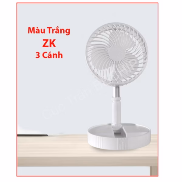 Quạt Tích Điện Gấp Gọn Để Bàn Có Điều Khiển Ctb206 - Bechip - Ảnh 11
