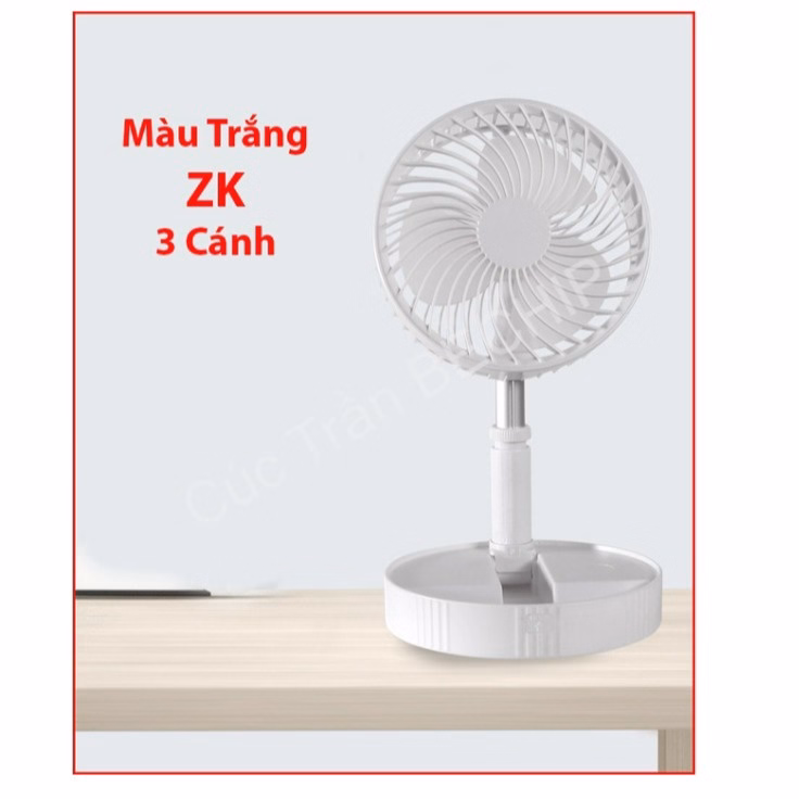 Quạt Tích Điện Gấp Gọn Để Bàn Có Điều Khiển Ctb206 - Bechip - Ảnh 11