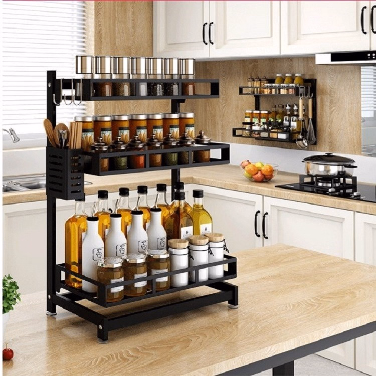 Kệ Gia Vị 3 Tầng Thẳng Sơn Tĩnh Điện - Gdn