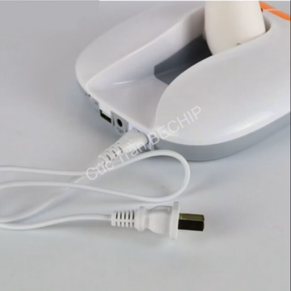 Quạt Tích Điện Ông Tây Kèm Đèn Led, Có Thể Gấp Gọn Ctb207 - Bechip - Ảnh 11