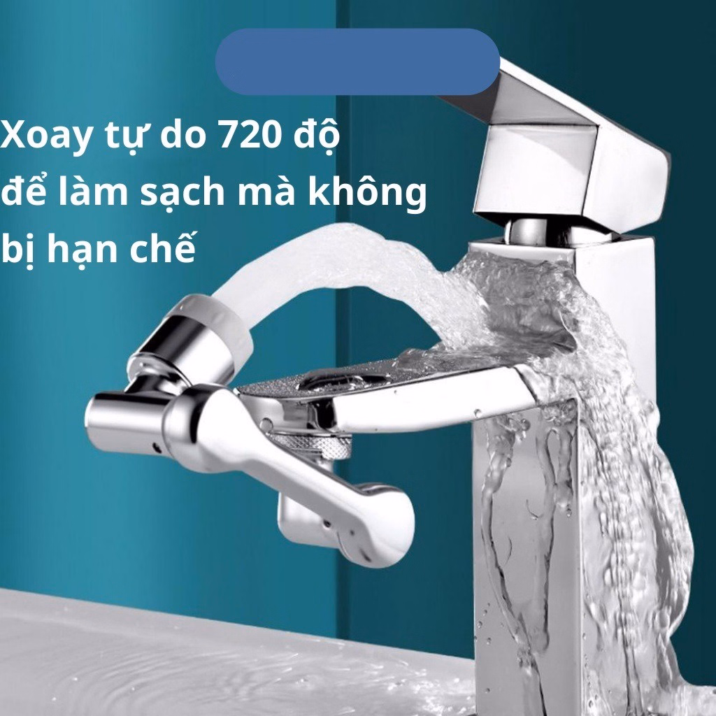 Đầu Nối Vòi Nước Thông Minh Xoay 720 Độ Lắp Vòi Nước Chậu Rửa Bát Chén Lavabo Với 2 Chế Độ Nước Chảy Gd045 - Lady'S Passion