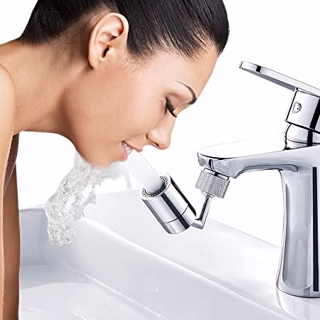 Đầu Nối Vòi Nước Thông Minh Xoay 720 Độ Lắp Vòi Nước Chậu Rửa Bát Chén Lavabo Với 2 Chế Độ Nước Chảy Gd045 - Lady'S Passion - Ảnh 2