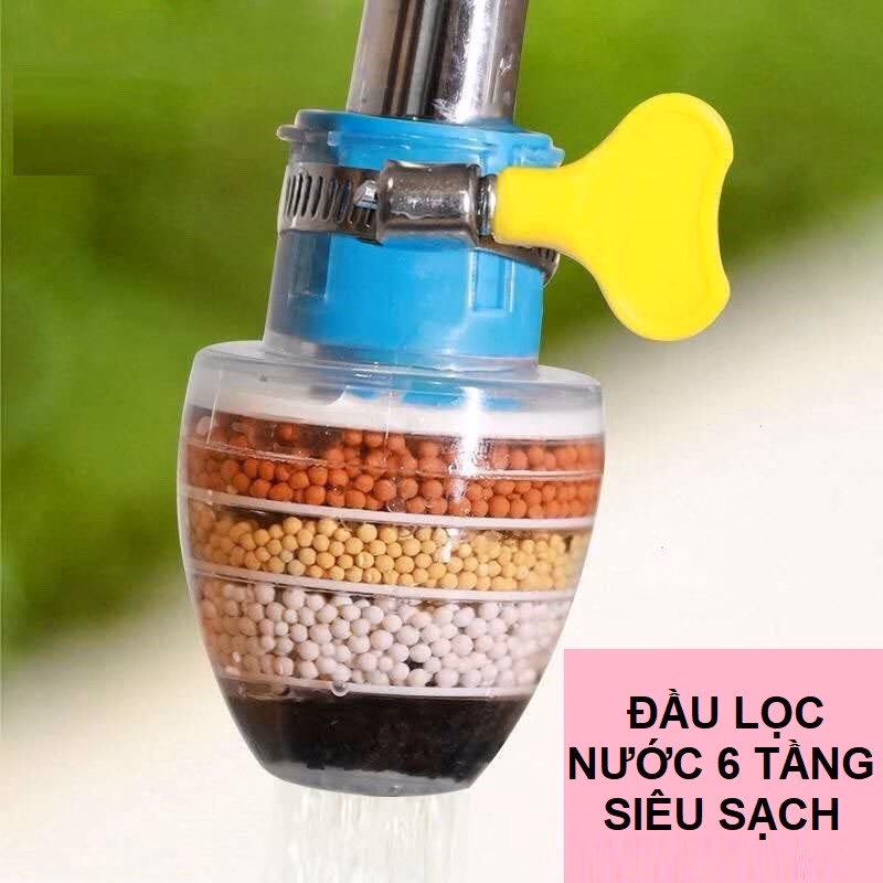 Đầu Lọc Nước Trực Tiếp Tại Vòi Gồm 6 Tầng Lọc Siêu Tiện Lợi - Thiết Kế Đa Năng Phù Hợp Với Tất Cả Loại Vòi Gd047 - Lady'S Passion - Ảnh 5