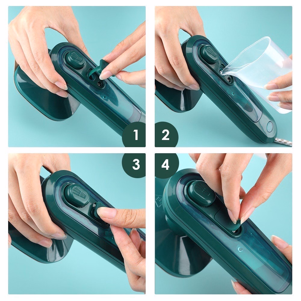 Bàn Là Hơi Nước Cầm Tay Mini , Bàn Ủi Hơi Nước Công Suất 33W Gd049 - Lady'S Passion - Ảnh 8