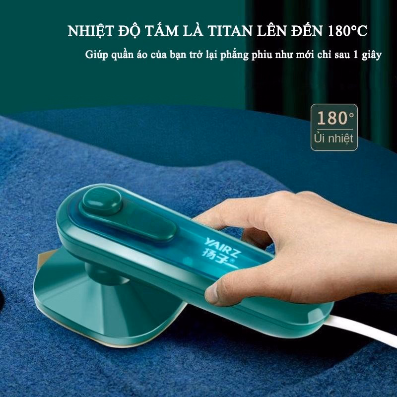 Bàn Là Hơi Nước Cầm Tay Mini , Bàn Ủi Hơi Nước Công Suất 33W Gd049 - Lady'S Passion - Ảnh 5