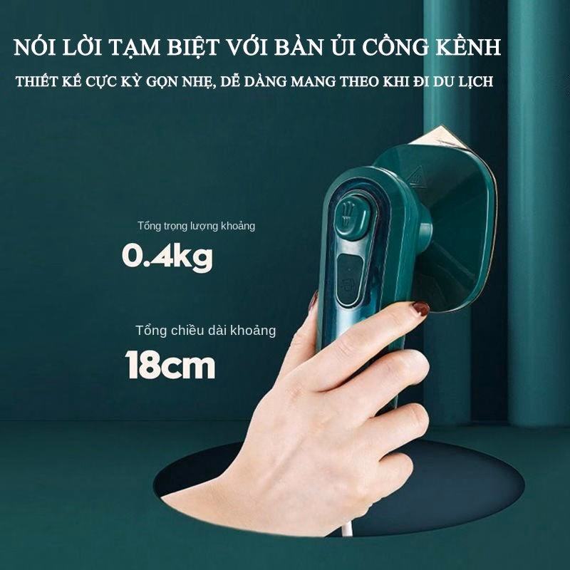 Bàn Là Hơi Nước Cầm Tay Mini , Bàn Ủi Hơi Nước Công Suất 33W Gd049 - Lady'S Passion - Ảnh 3