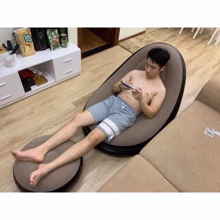 Ghế Hơi Tựa Lưng Cao Cấp Loại Size To Êm Ái Dùng Cho Cả Gia Đình Thư Giãn Siêu Bền Gd051 - Lady'S Passion - Ảnh 5