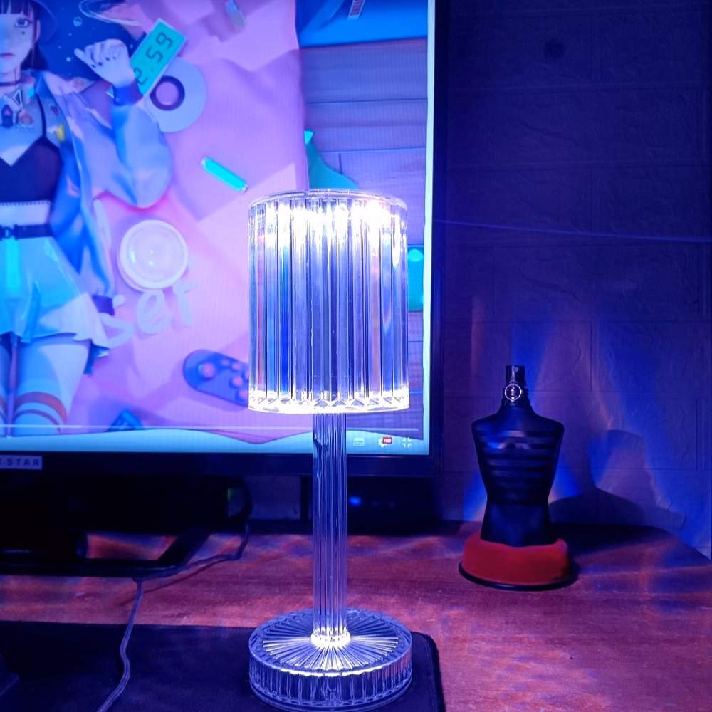 Đèn Pha Lê Cảm Ứng, Led Rgb 16 Màu Đa Sắc Siêu Đẹp, Sạc Tích Điện Sử Dụng Liên Tục 24 Giờ Tặng Kèm Điều Khiển Và Cáp Sạc Trực Tiếp Gd056 - Lady'S Passion - Ảnh 17