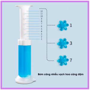 Gel Khử Mùi Bồn Cầu, Toilet Hình Bông Hoa Hương Thơm Dễ Chịu Ctb210 - Bechip