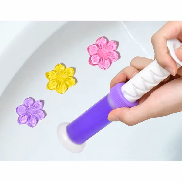 Gel Khử Mùi Bồn Cầu, Toilet Hình Bông Hoa Hương Thơm Dễ Chịu Ctb210 - Bechip - Ảnh 15