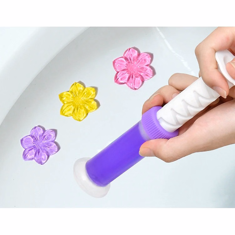 Gel Khử Mùi Bồn Cầu, Toilet Hình Bông Hoa Hương Thơm Dễ Chịu Ctb210 - Bechip - Ảnh 15