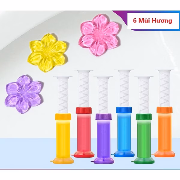 Gel Khử Mùi Bồn Cầu, Toilet Hình Bông Hoa Hương Thơm Dễ Chịu Ctb210 - Bechip - Ảnh 14