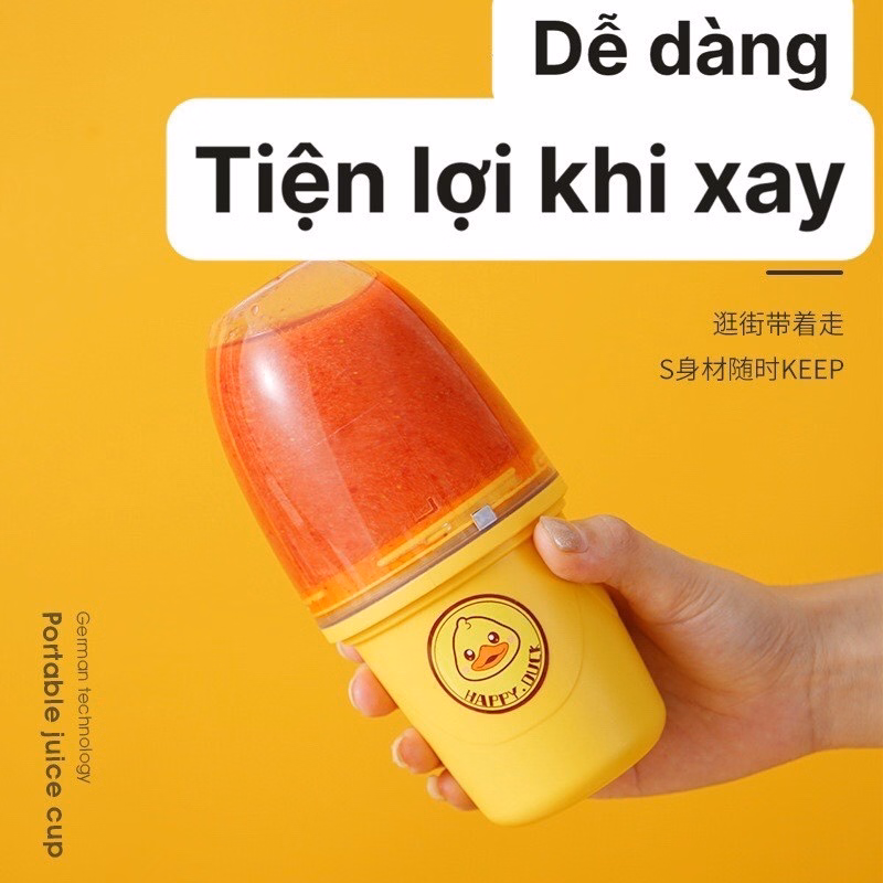 Máy Xay Sinh Tố Rau Củ Quả Cầm Tay Mini Gduck Gd066 - Lady'S Passion - Ảnh 7