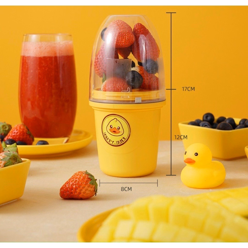 Máy Xay Sinh Tố Rau Củ Quả Cầm Tay Mini Gduck Gd066 - Lady'S Passion - Ảnh 8