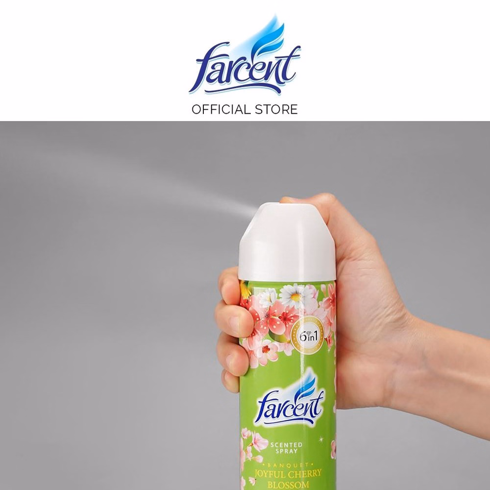 Chai Xịt Phòng Hương Chanh Farcent 320Ml - Farcent - Ảnh 4