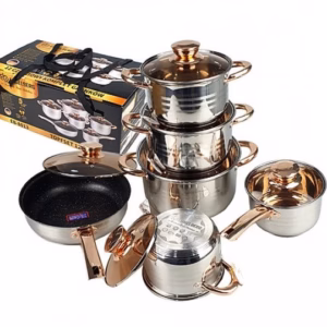 Bộ Nồi Đức 6 Món (2 Chi Tiết) Kaisavila, Yimeitai 8013,6618 - Gdn