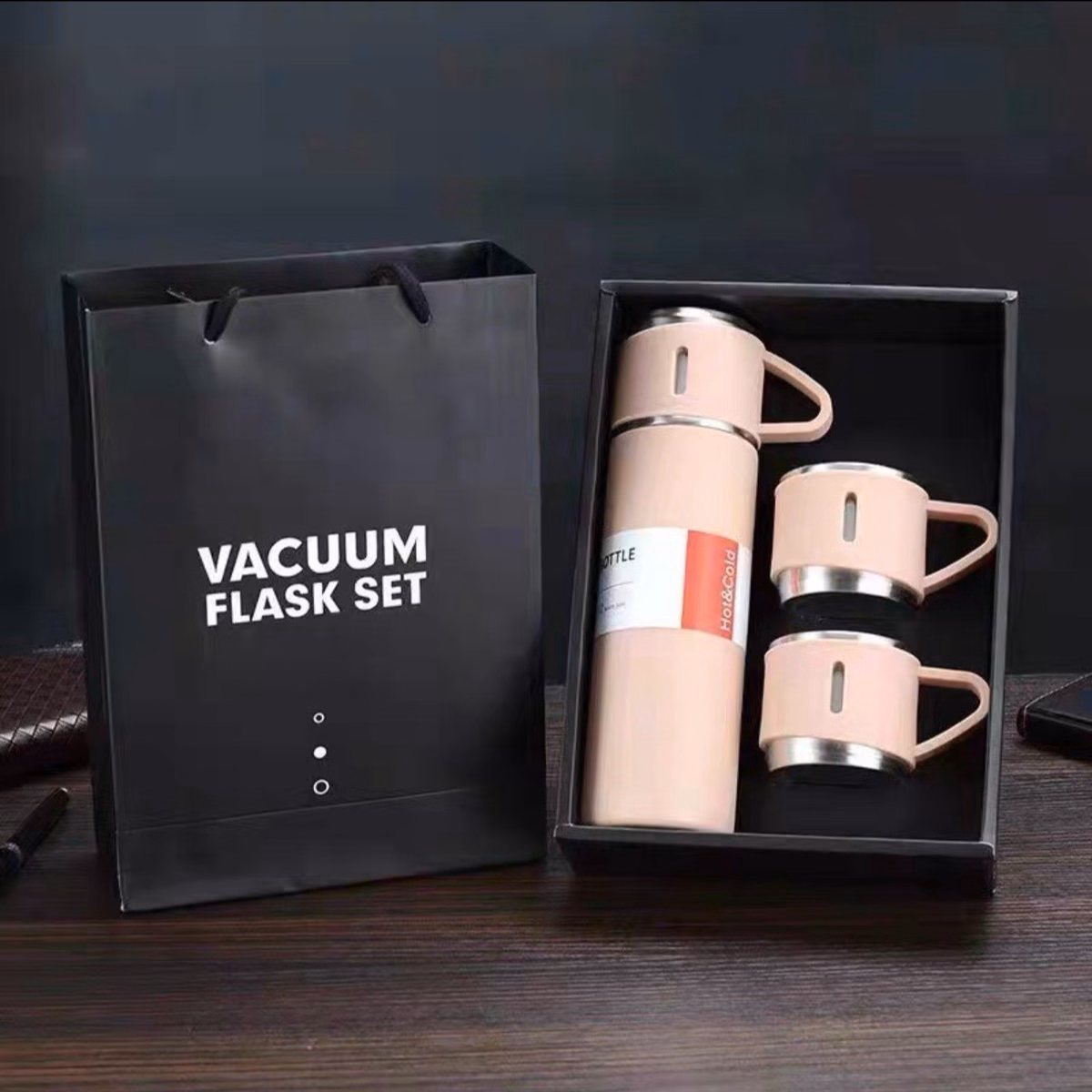 Bình Giữ Nhiệt Kèm 2 Cốc - Gdn - Ảnh 6