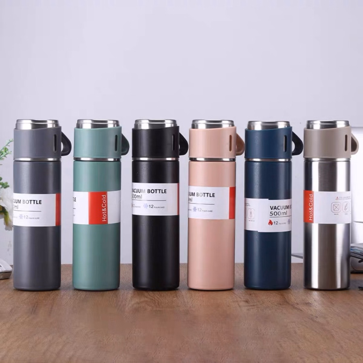 Bình Giữ Nhiệt Kèm 2 Cốc - Gdn - Ảnh 5