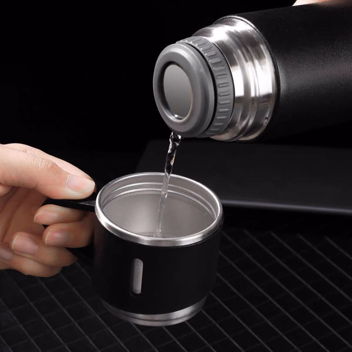 Bình Giữ Nhiệt Kèm 2 Cốc - Gdn - Ảnh 12