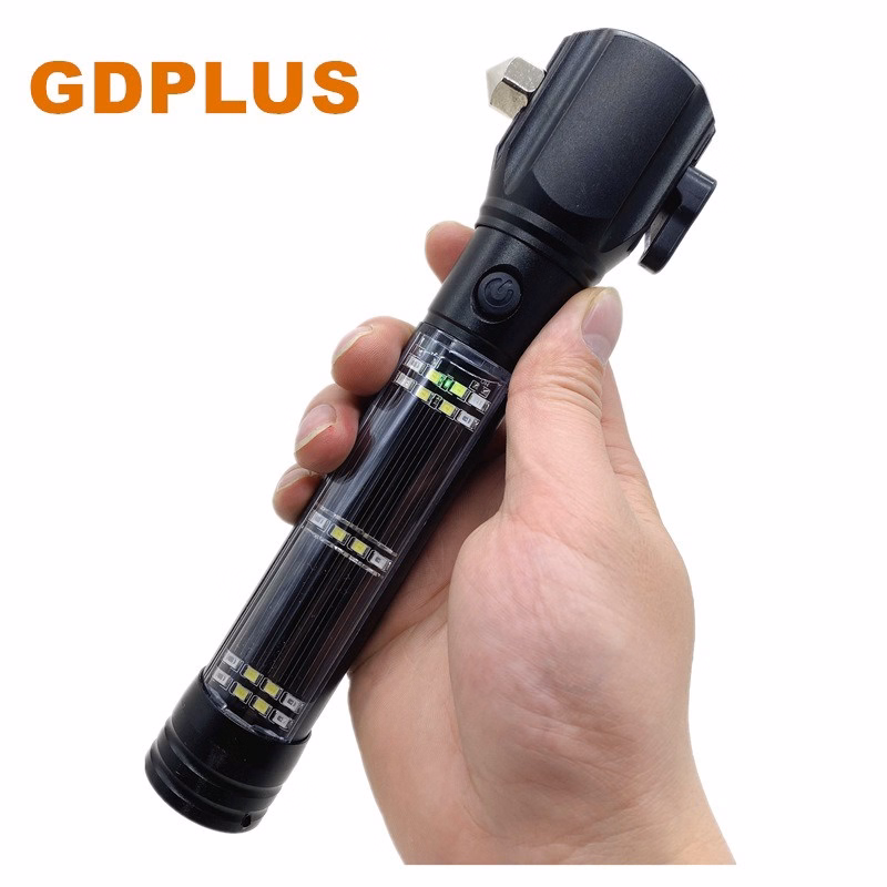 Đèn Pin Năng Lượng Mặt Trời 11 Chức Năng Tích Hợp Cao Cấp, Đầy Đủ Mọi Chức Chức Năng Cần Thiết Khi Cần Tới Trên Ôtô Gd069 - Lady'S Passion