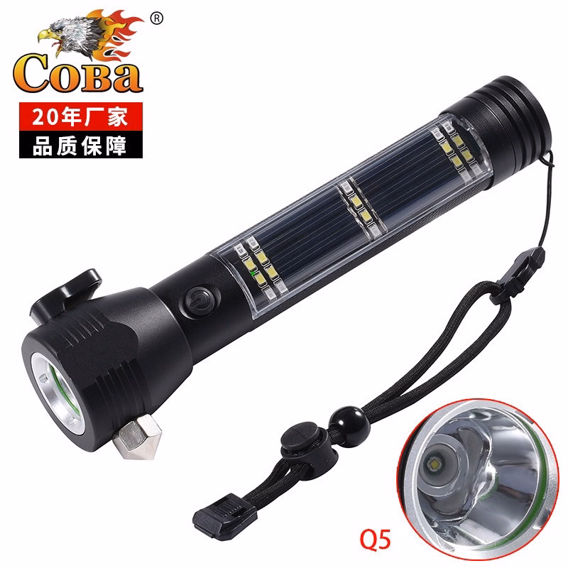 Đèn Pin Năng Lượng Mặt Trời 11 Chức Năng Tích Hợp Cao Cấp, Đầy Đủ Mọi Chức Chức Năng Cần Thiết Khi Cần Tới Trên Ôtô Gd069 - Lady'S Passion - Ảnh 11