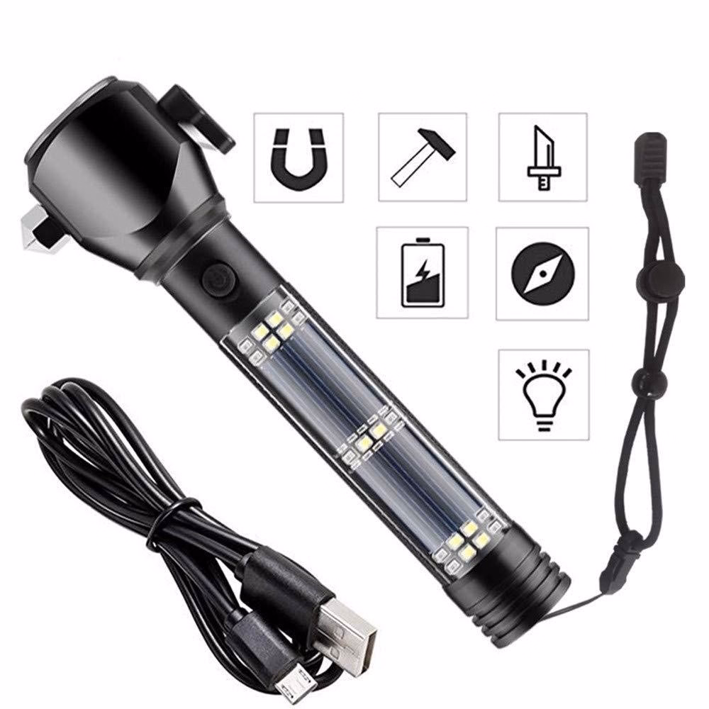 Đèn Pin Năng Lượng Mặt Trời 11 Chức Năng Tích Hợp Cao Cấp, Đầy Đủ Mọi Chức Chức Năng Cần Thiết Khi Cần Tới Trên Ôtô Gd069 - Lady'S Passion - Ảnh 12